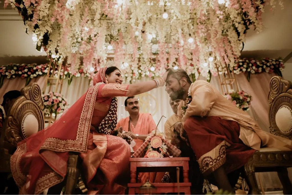 Candid wedding photography