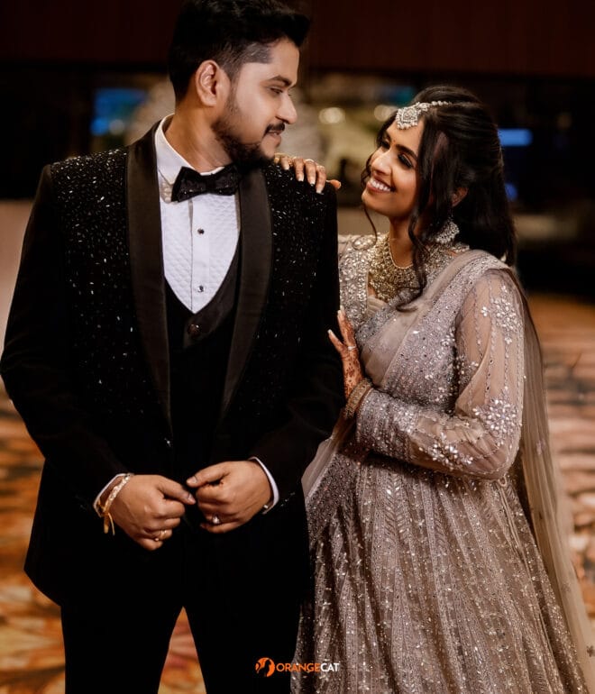 Telugu wedding reception photography